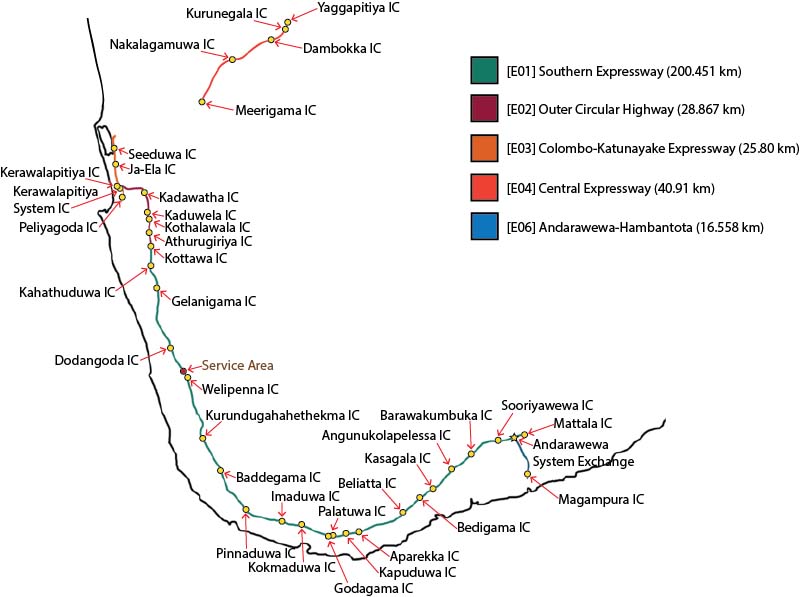 Expressway Network Map